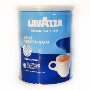 Кофе без кофеина Lavazza Dek молотый ЖБ 250 г